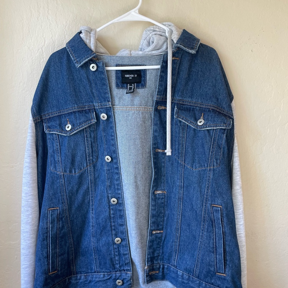 Forever 21 Blue Denim Jacket